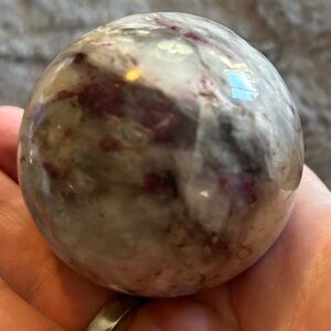 Tourmaline Crystal Sphere